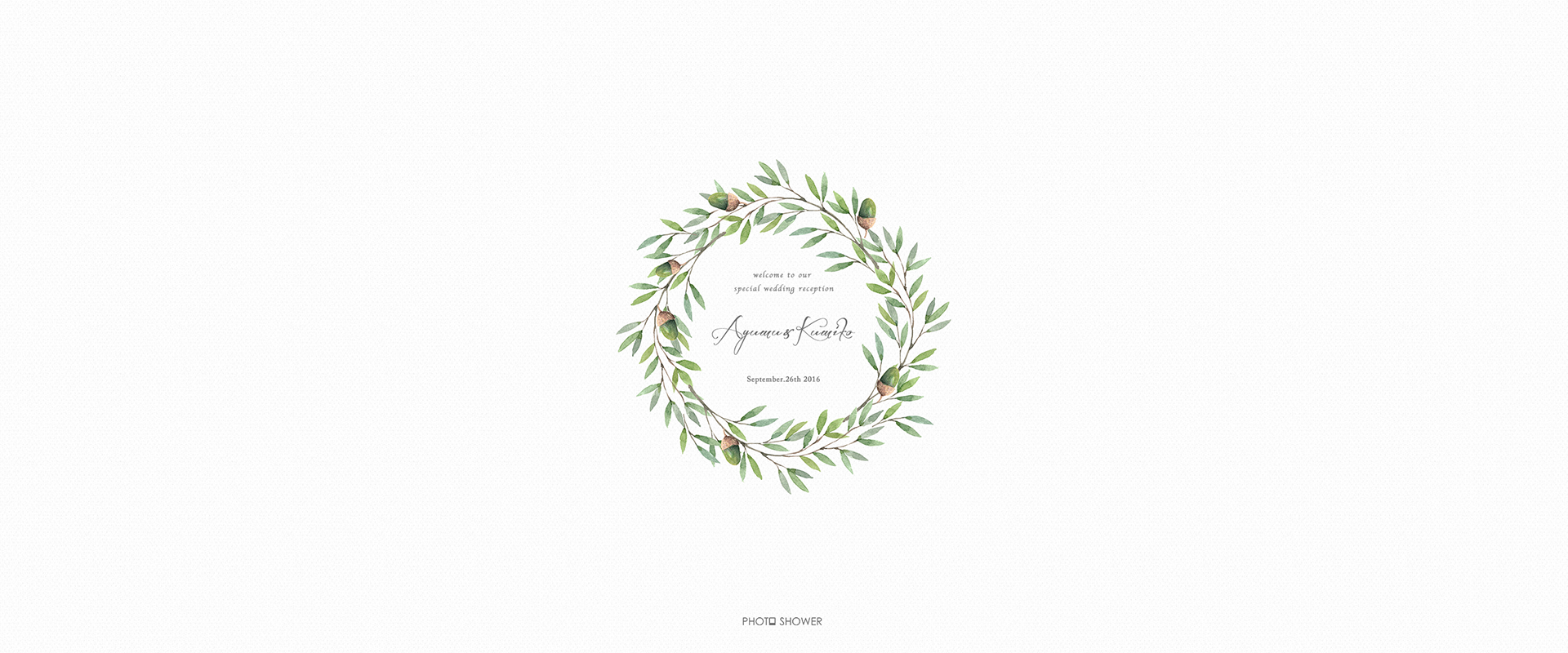 スクリーン背景デザイン:GREEN