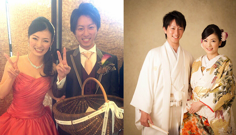 Tatsuya&Ritsuko 二次会でフォトシャワーを使用:photo