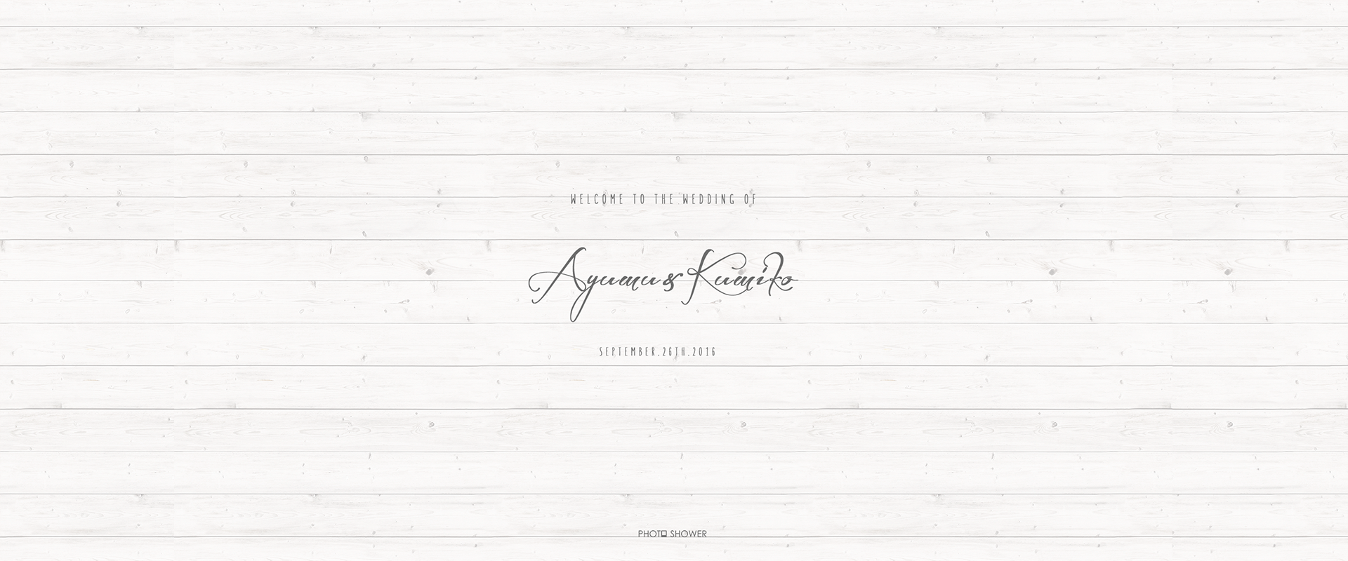 スクリーン背景デザイン:WHITE